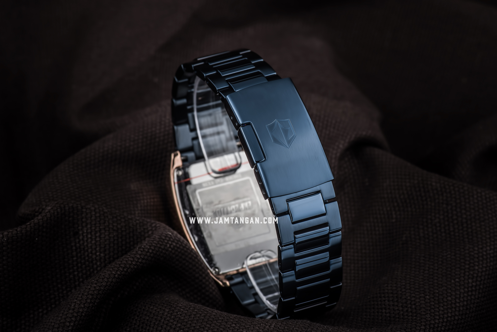 Expedition E 6636 BF BURBA Ladies Black Dial Blue Stainless Steel Machtwatch